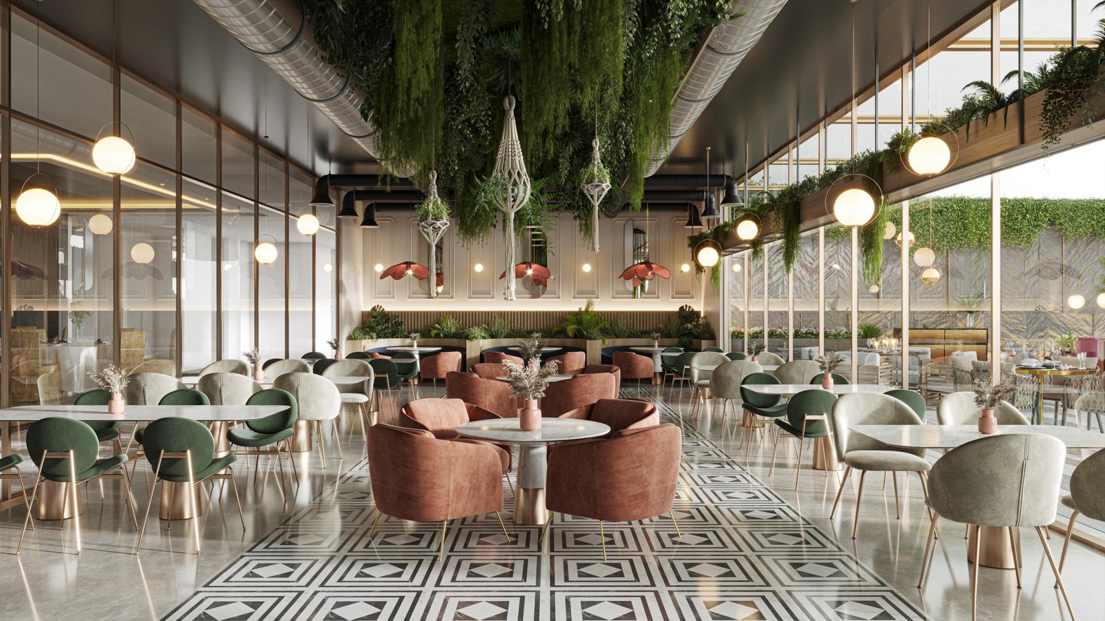 All-day restaurant at Lofts @ GIC serviced residences
